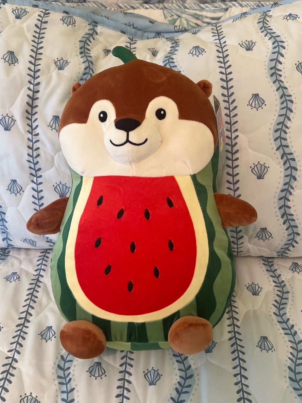 Sneaky Snacks plushy Otter Watermelon